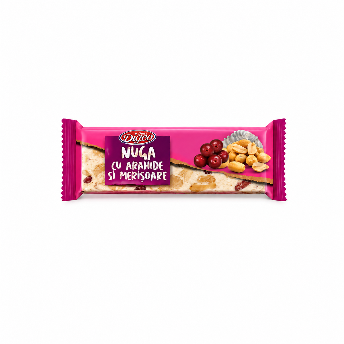 Dolce Diaco Nuga cu Arahide și Merișoare 60g