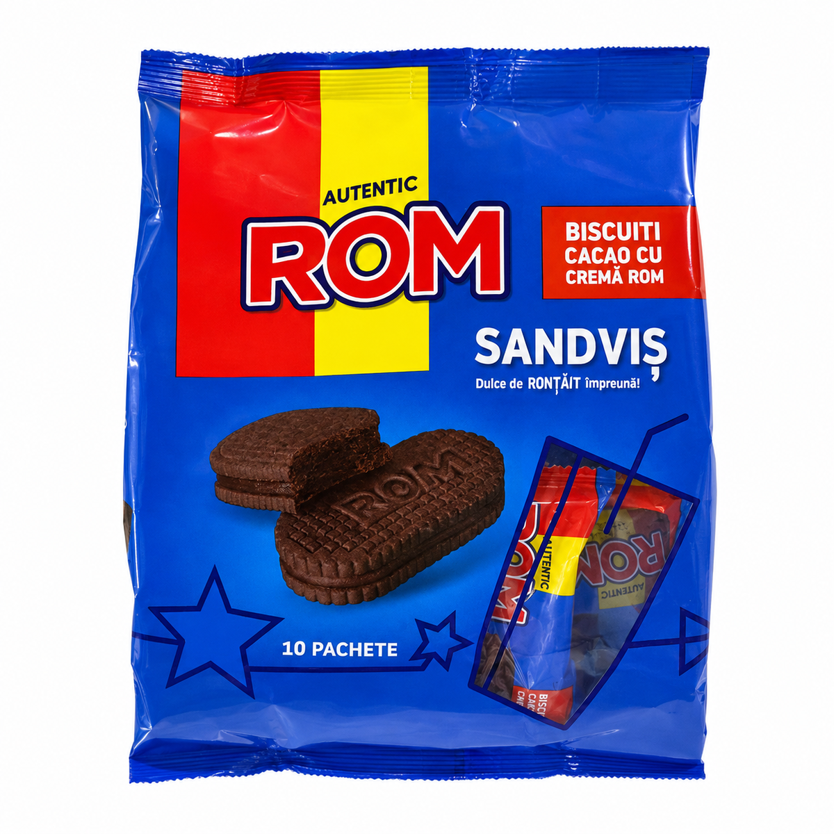 Rom Biscuiti autentic cacao 360g (10buc)