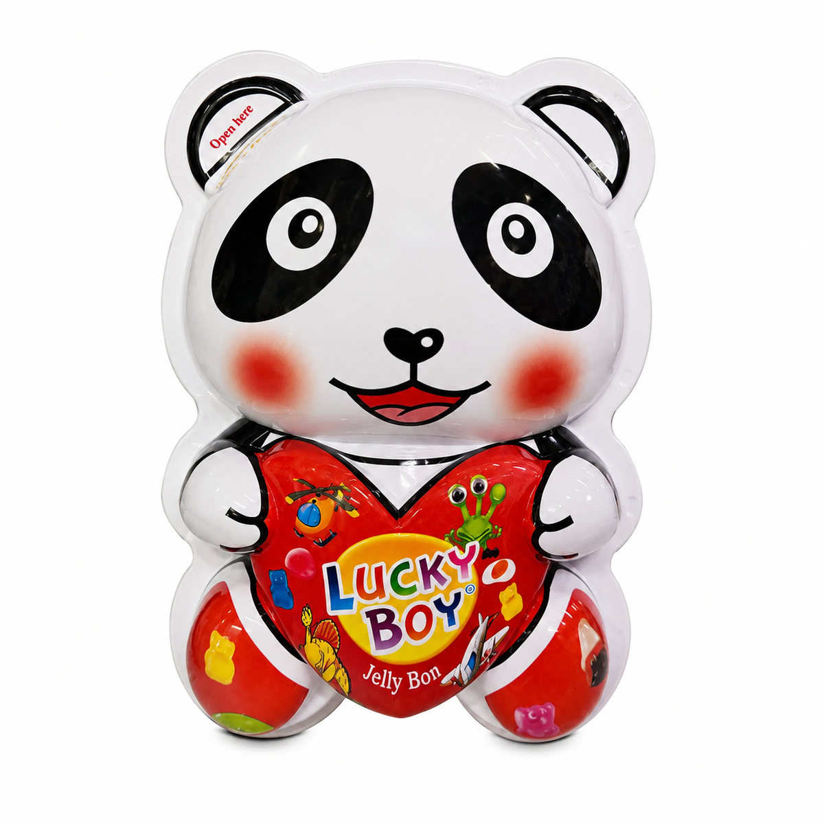 Lucky Boy Panda cu Jucărie și Jeleuri 60g