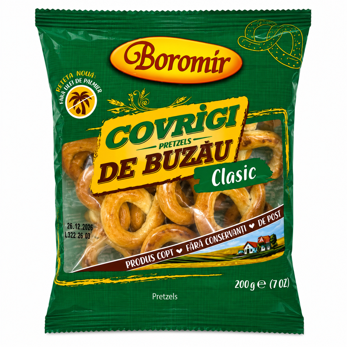 Boromir Bretzels de Buzău Classiques 200 g