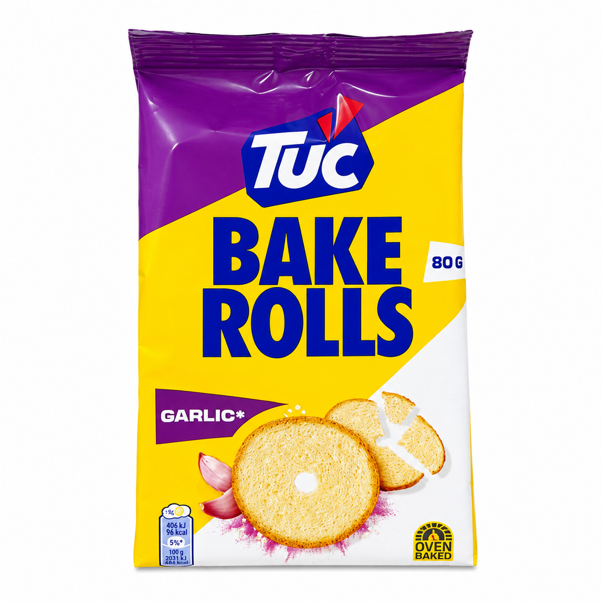 TUC Bake Rolls Saveur Ail 80 g