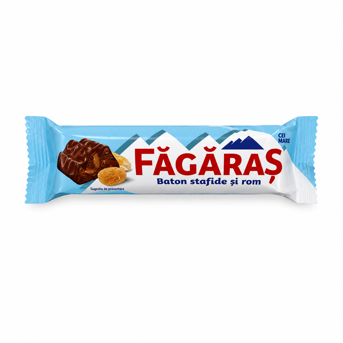 Făgăraș Baton cu Stafide și Rom 45g
