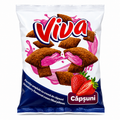Viva Pillow Snacks cu Cremă de Căpșuni 200g