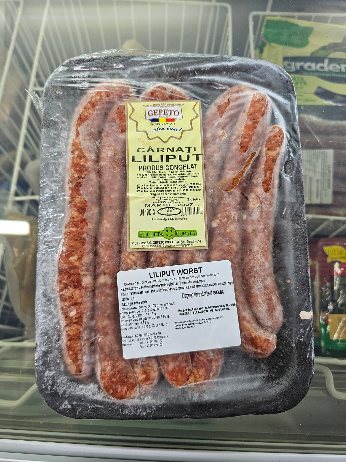 Gepeto Cârnați Liliput