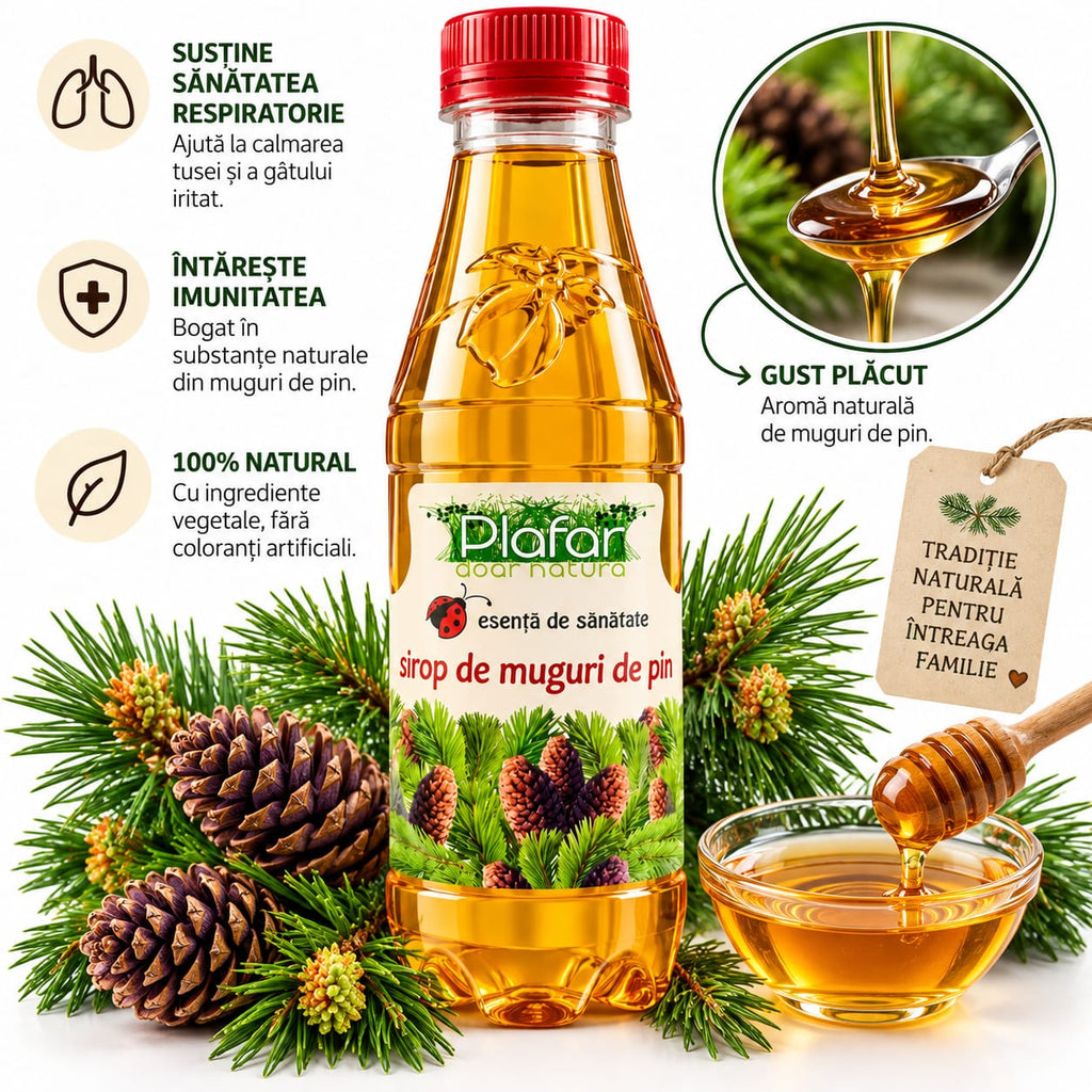 Plafar sirop de muguri de pin 500ml