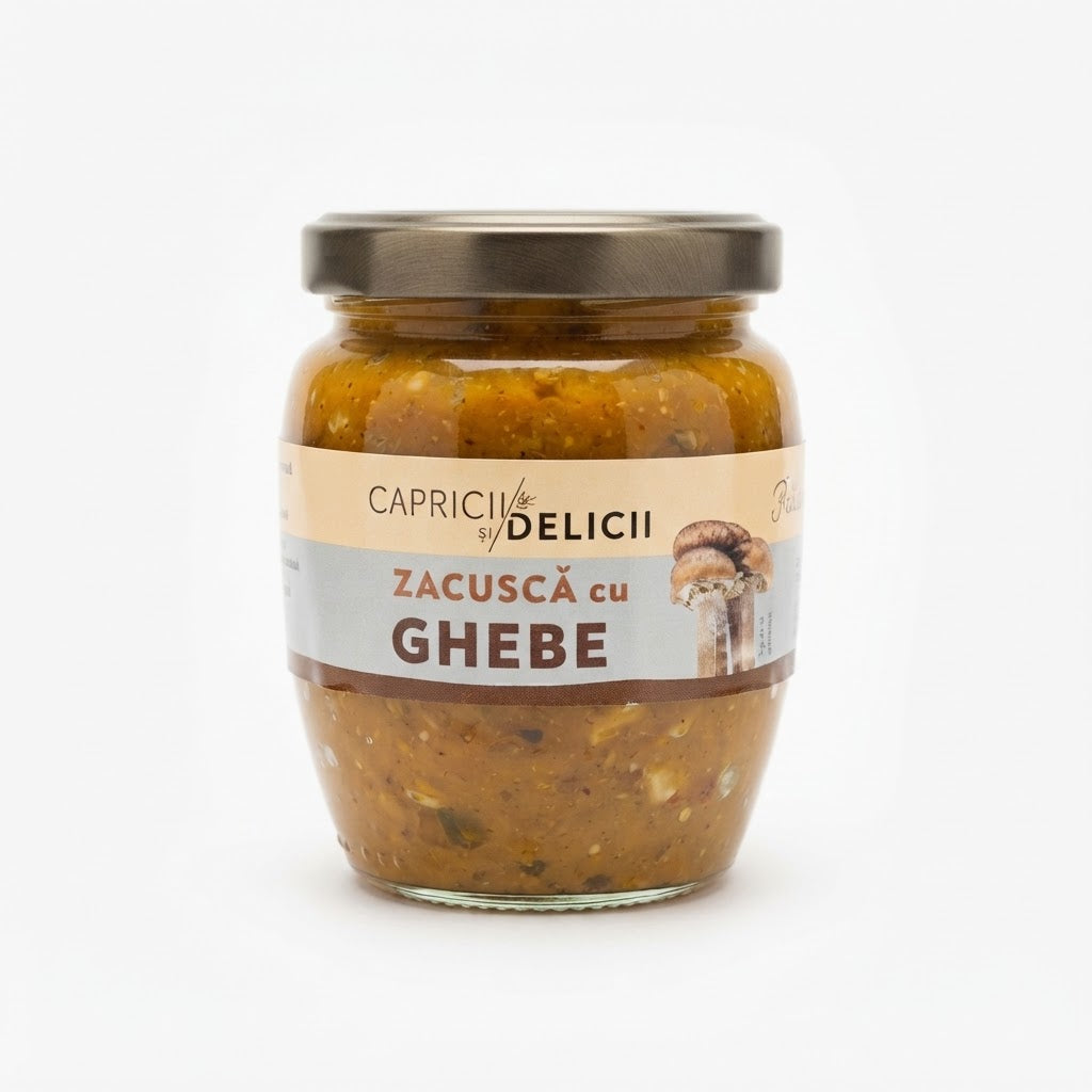 Capricii si Delicii Zacusca de ghebe 290g